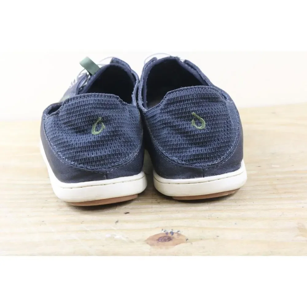 Olukai Sneakers Mens 10 Blue Nohea Moku Low Top Lace Up